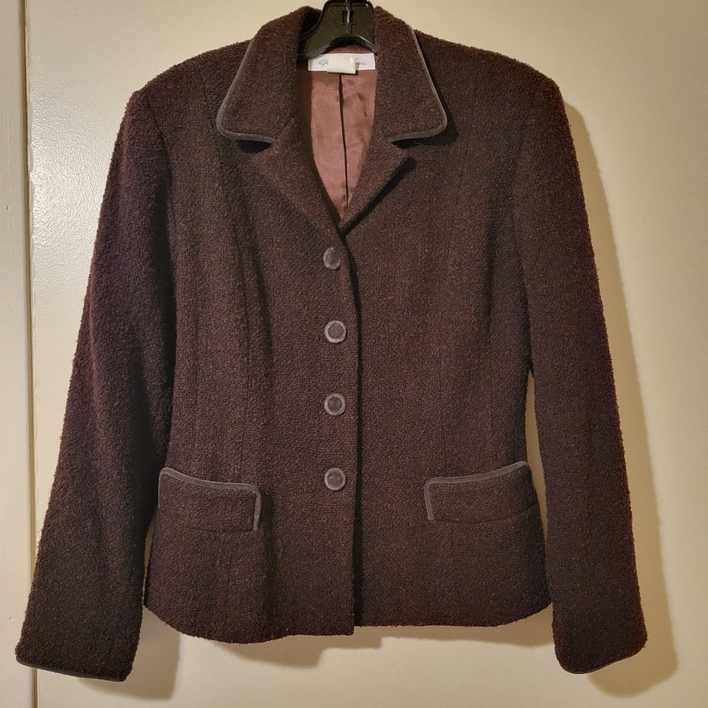 Susie Tompkins Brown Blazer